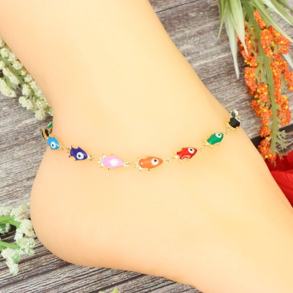 "Elegant Handmade Anklet – Delicate Jewelry for Women, MAR091901 - Picture 4 of 10